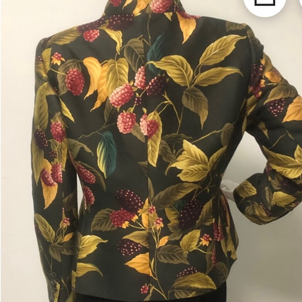 🍓HP🍓Ellen Tracy Silk and Wool Jacket - Picture 3 of 13